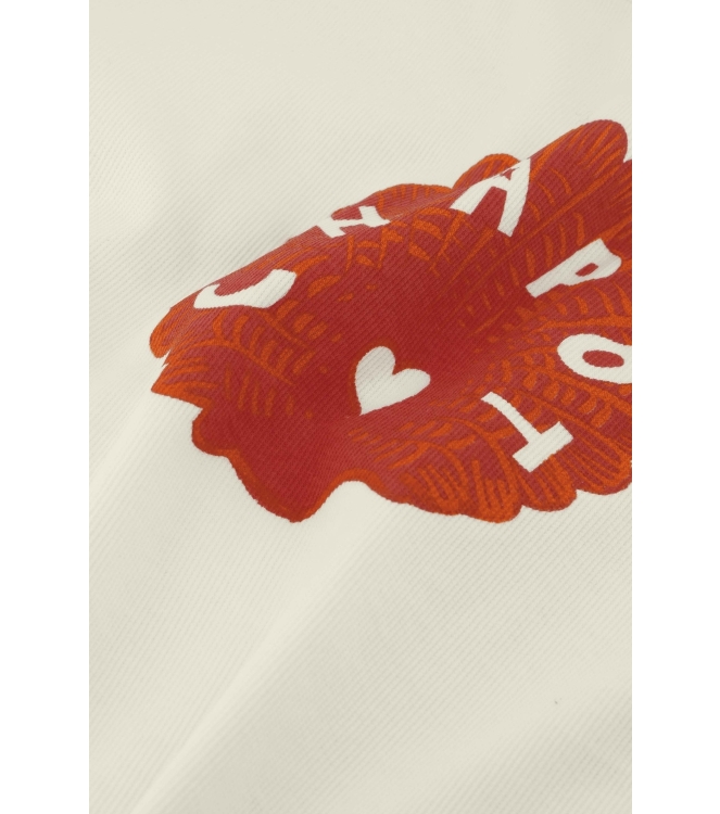 Fabienne Chapot Gwen T-shirt 0109 Cosy White/Coral