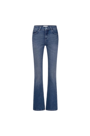 Fabienne Chapot Eva Flare Jeans 3345 Mid Blue