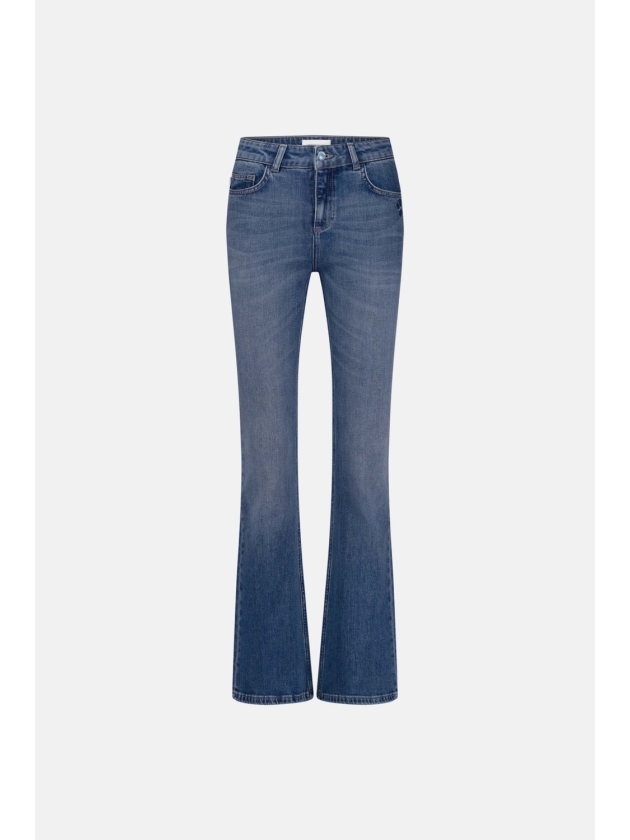Fabienne Chapot Eva Flare Jeans 3345 Mid Blue