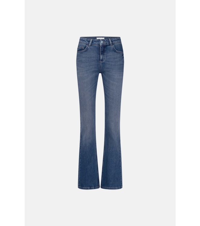 Fabienne Chapot Eva Flare Jeans 3345 Mid Blue