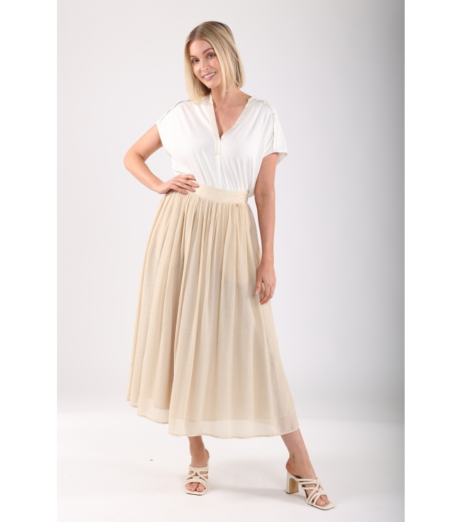 NUKUS Marta Skirt 9 Sand
