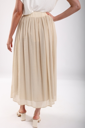 NUKUS Marta Skirt 9 Sand