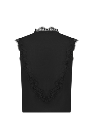 NUKUS Maya Top Embroidery 5 black