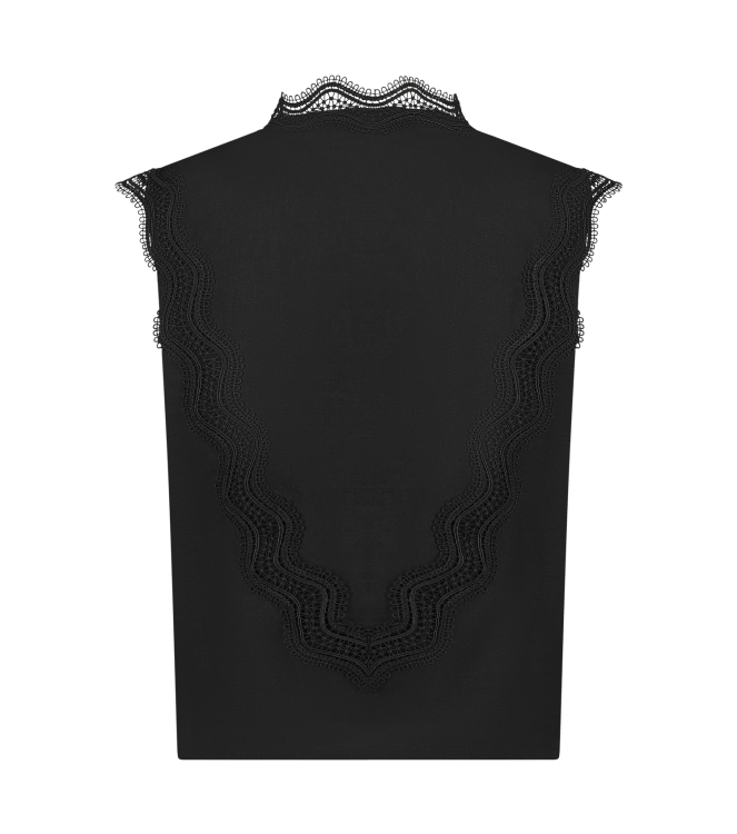 NUKUS Maya Top Embroidery 5 black