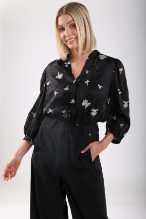 NUKUS Lena Blouse 5 black