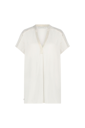 NUKUS Robin Top V-Neck 17 off white