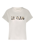 NUKUS Femke Shirt Le Club 114 offwhite/black