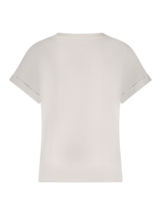 NUKUS Femke Shirt Le Club 114 offwhite/black