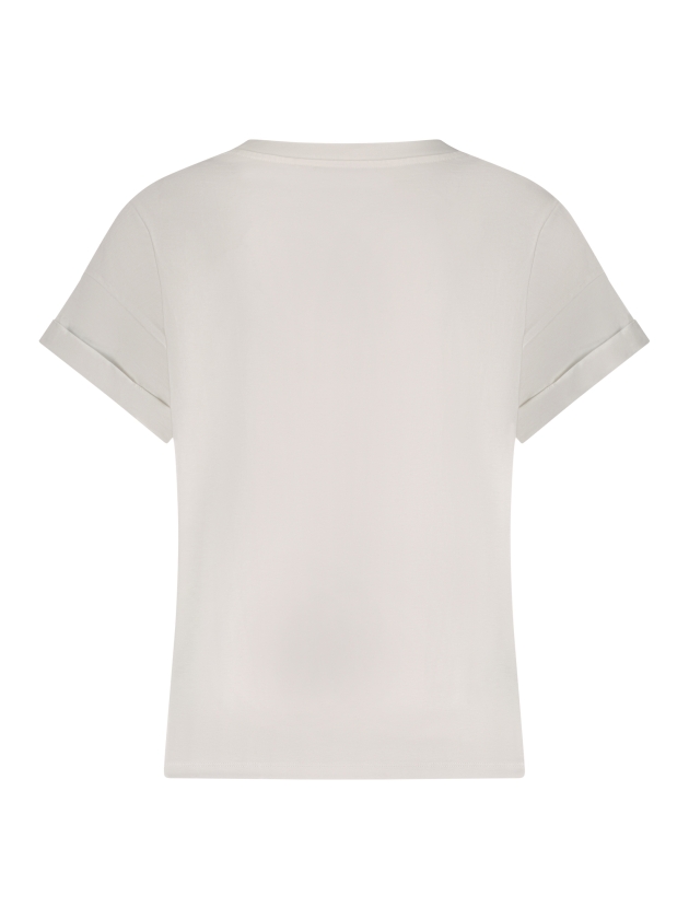 NUKUS Femke Shirt Le Club 114 offwhite/black