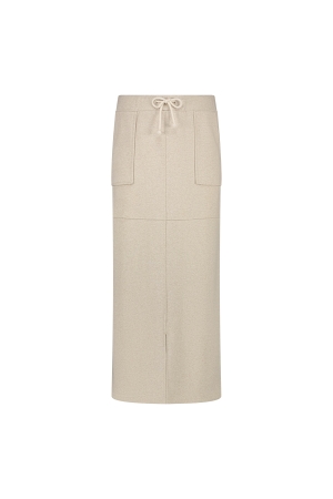 NUKUS Maartje Skirt Lurex 239 sand/gold