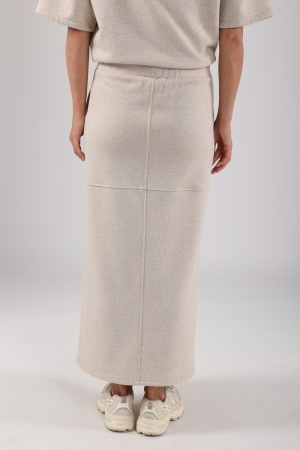NUKUS Maartje Skirt Lurex 239 sand/gold