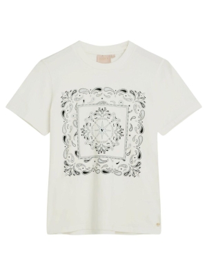 Josh V DORIE BANDANA 033 off white