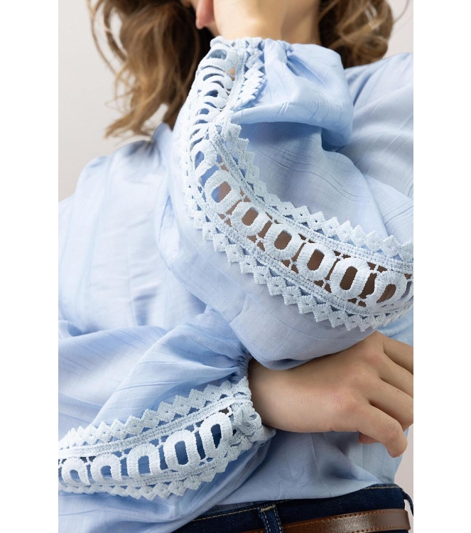 Label Dot Amaro 628 blauw licht