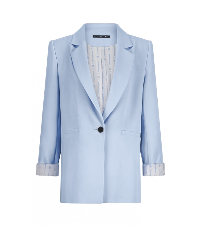 Label Dot Dua 628 blauw licht