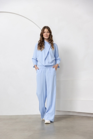 Label Dot Romy 628 blauw licht
