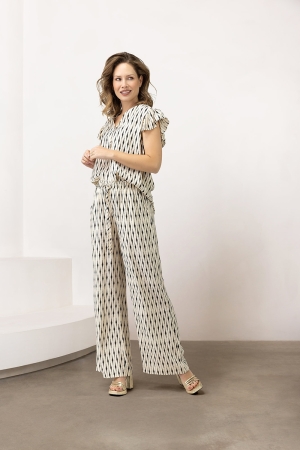 Label Dot Raf 951 zwart / zand
