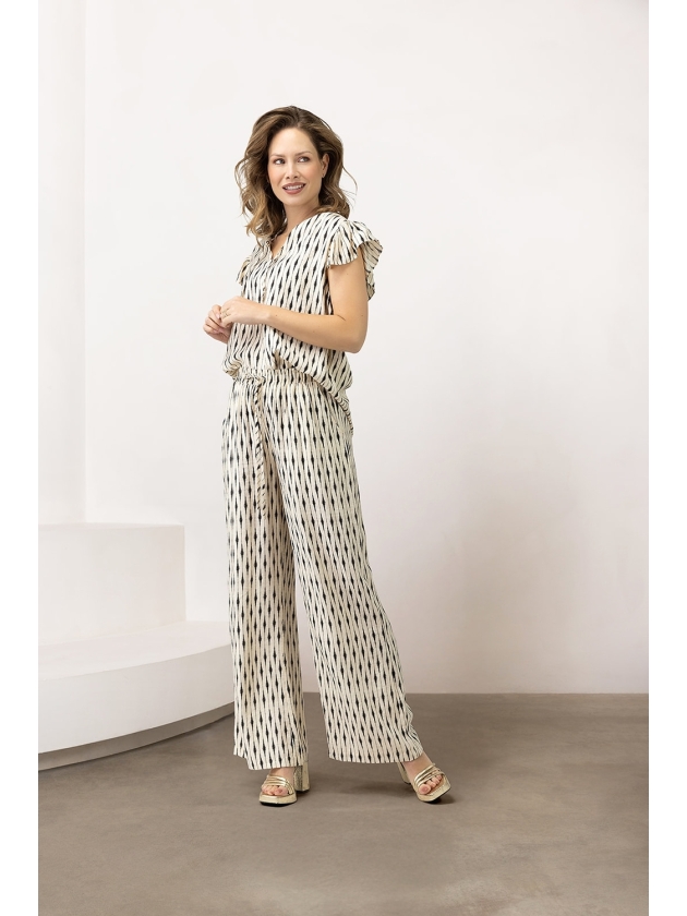 Label Dot Raf 951 zwart / zand