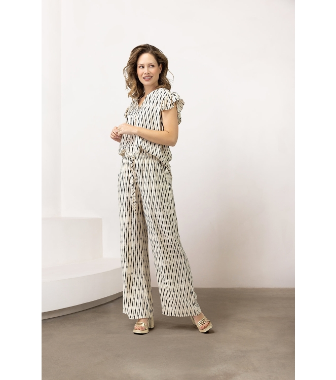Label Dot Raf 951 zwart / zand