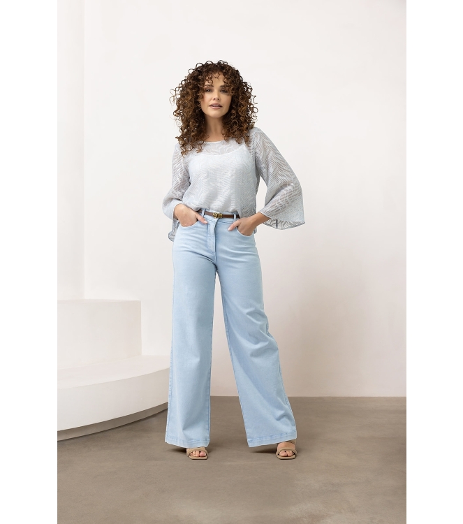 Label Dot Romee 628 blauw licht