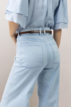 Label Dot Romee 628 blauw licht