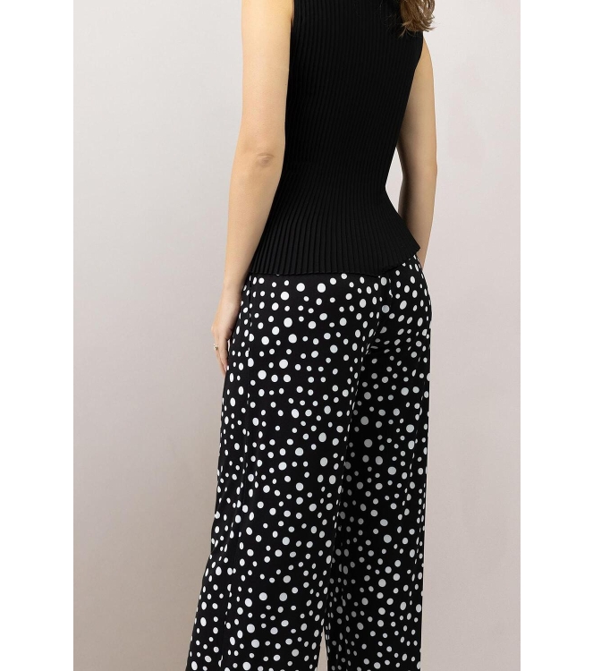 Label Dot Rachel 950 zwart / wit