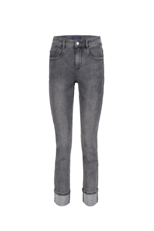 Red Button Kate grey denim & turnup Grey