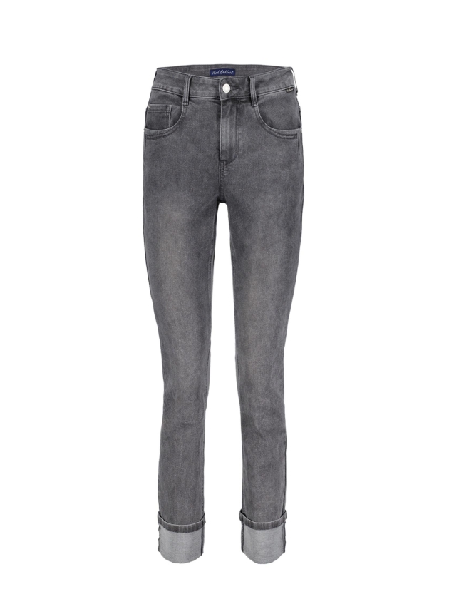 Red Button Kate grey denim & turnup Grey