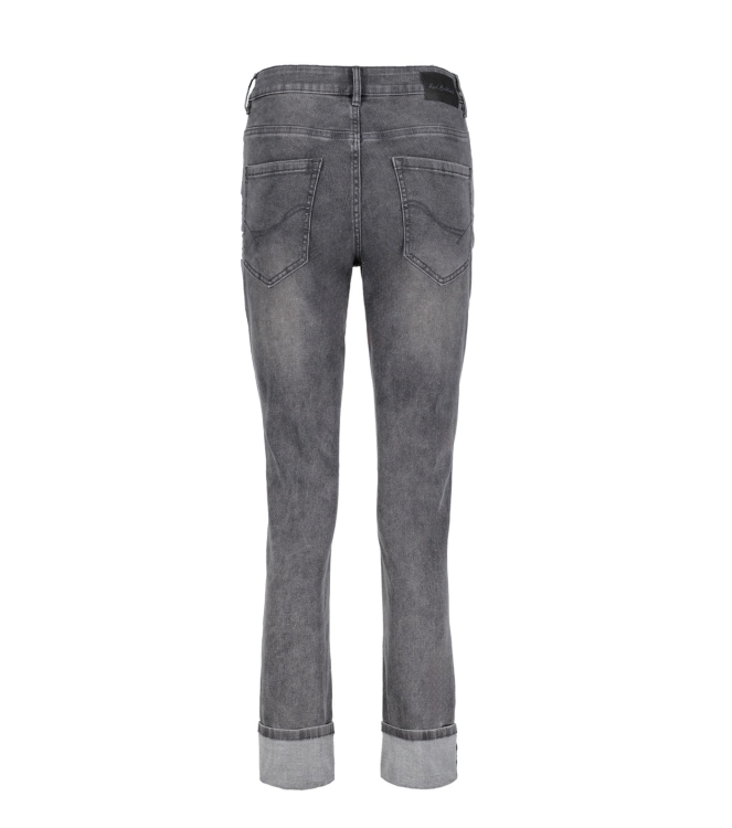 Red Button Kate grey denim & turnup Grey