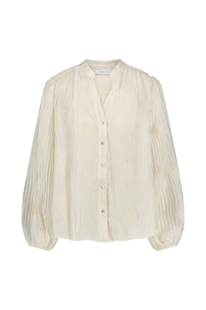 NUKUS Daan Blouse Embroidery 17 off white