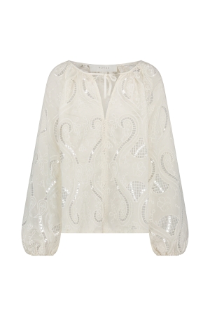 NUKUS Yoni Top Lace 17 off white