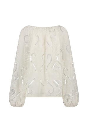 NUKUS Yoni Top Lace 17 off white