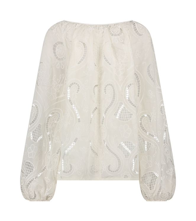 NUKUS Yoni Top Lace 17 off white