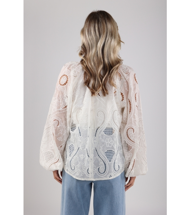 NUKUS Yoni Top Lace 17 off white