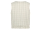 NUKUS Laure Gilet 208 offwhite/silver