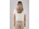 NUKUS Laure Gilet 208 offwhite/silver