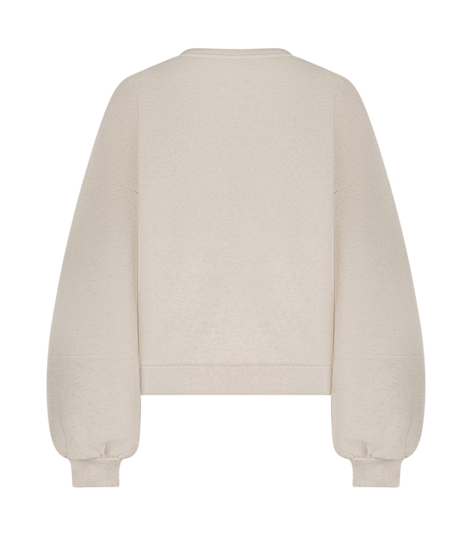 NUKUS Amadora Sweater 54 sand melange