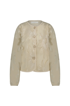 NUKUS Millie Cardigan Paillet 11 light sand