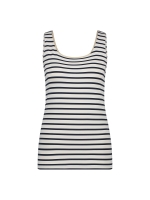 NUKUS Juba Singlet Stripe 219 offwhite/navy