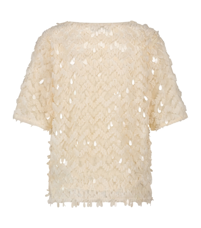NUKUS Aria Top Lace 17 off white