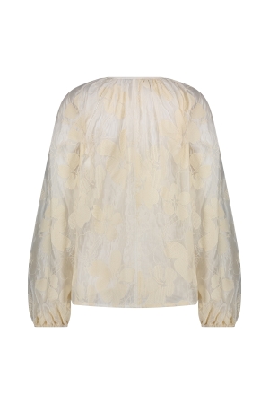 NUKUS Yoni Top Embroidery 56 off white