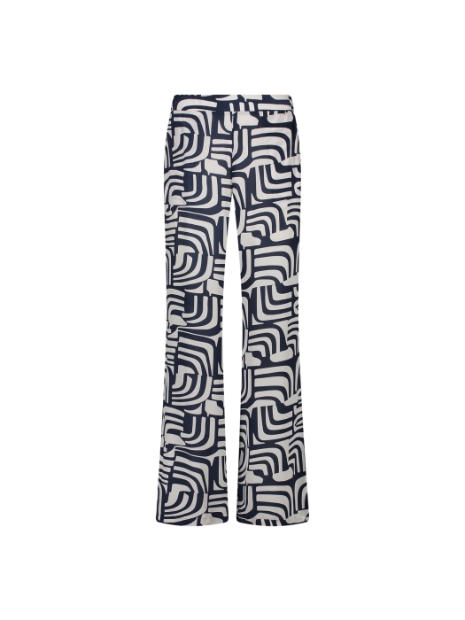 NUKUS Josephine Pants 219 offwhite/navy