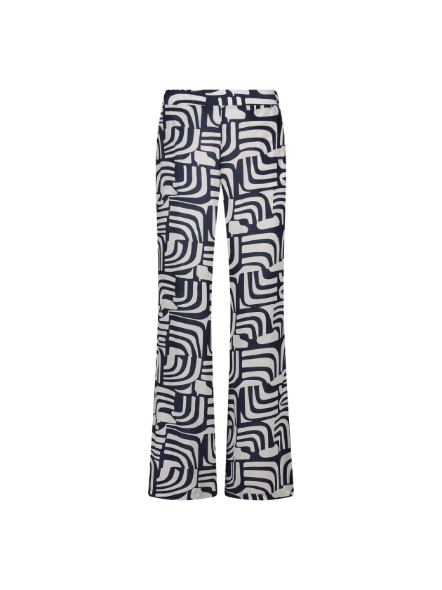 NUKUS Josephine Pants 219 offwhite/navy