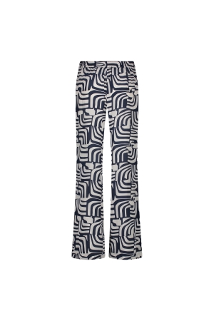 NUKUS Josephine Pants 219 offwhite/navy