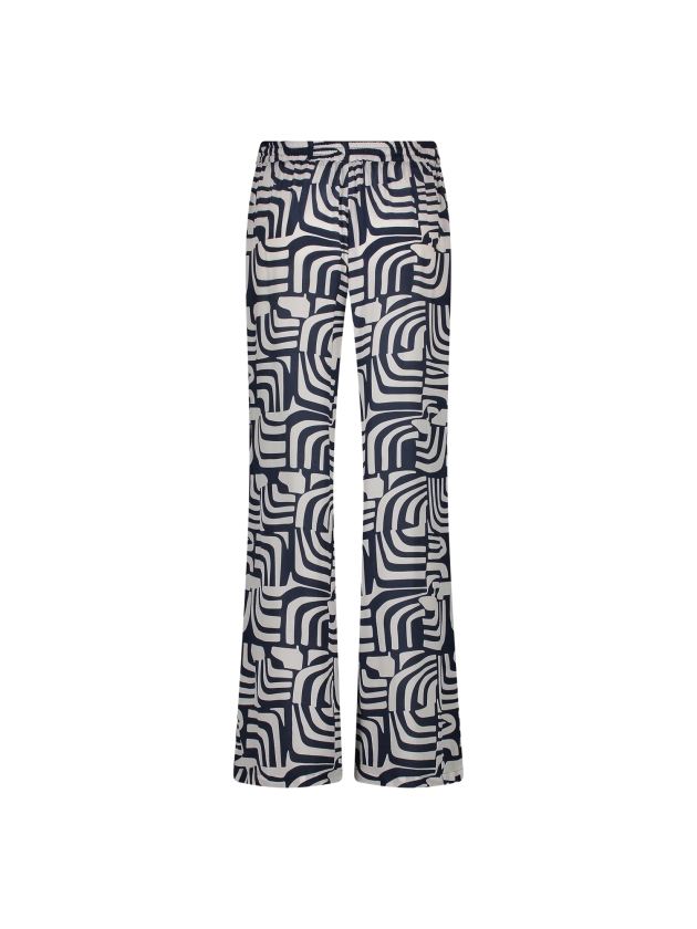 NUKUS Josephine Pants 219 offwhite/navy