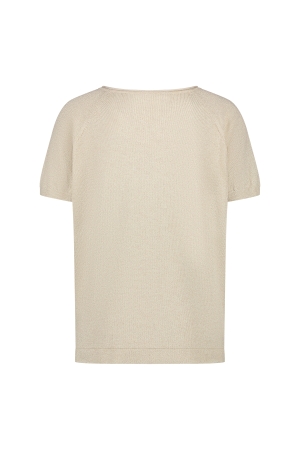 NUKUS Anita Top Lurex 9 sand