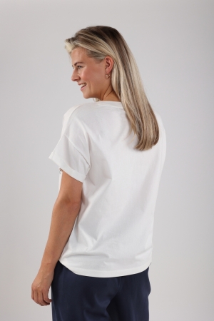 NUKUS Meike Shirt The Sunday 219 offwhite/navy
