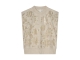 Summum Woman Short sleeve embellished sweatshirt 702 Pebble beige