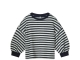Summum Woman Jersey Sweater Waffle Lurex Stripe 480 Navy noir