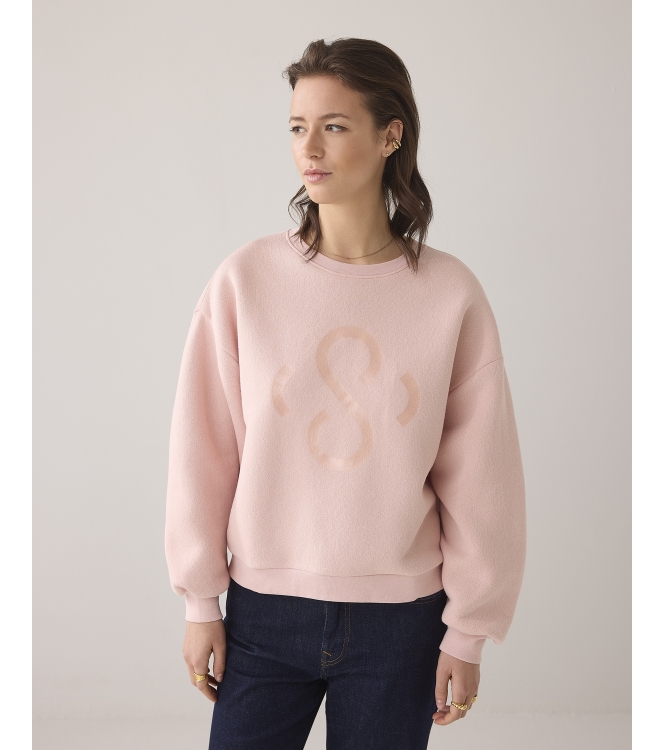 Summum Woman Sweatshirt Vintage Sweat 504 Rose smoke
