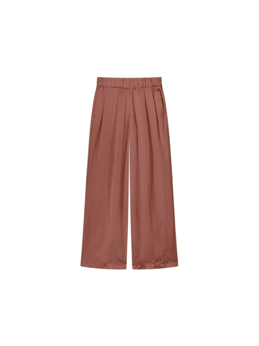 Summum Woman Trousers heavy silky touch 505 Sephia Blush